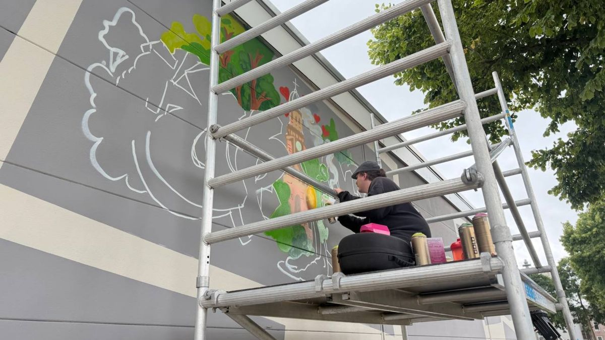 Winschoter graffiti was landelijk bekend: metershoog kunstwerk als eerbetoon