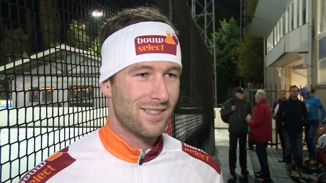 Kevin Hoekstra net buiten podium bij openingsmarathon Amsterdam (Rechten: RTV Drenthe)