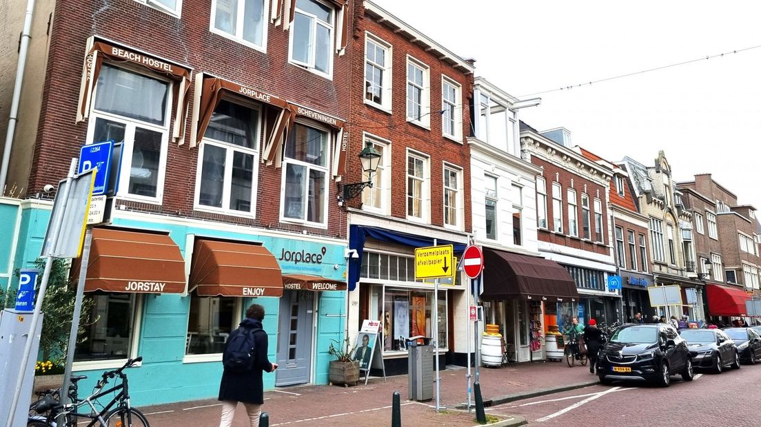 Hotel Jorplace aan de Keizerstraat op Scheveningen