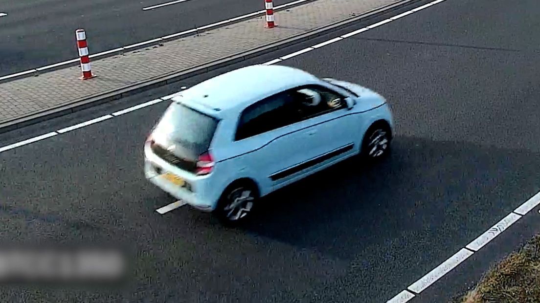 De auto van het slachtoffer