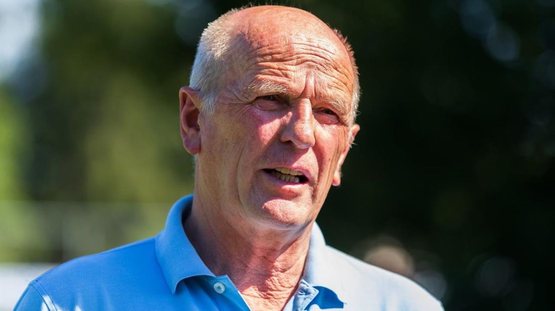 Technisch directeur Jan Streuer vrijdag in De Oosttribune