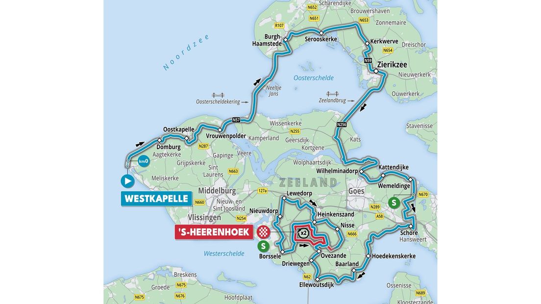 Etappe Westkapelle - 's-Heerenhoek