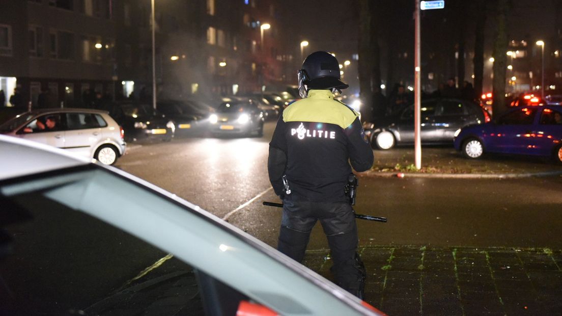 In Utrecht moest de ME eraan te pas komen tijdens Oud en Nieuw