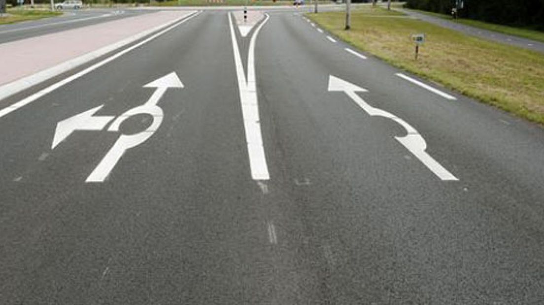 Rotonde N301 bij Nijkerk aangepast