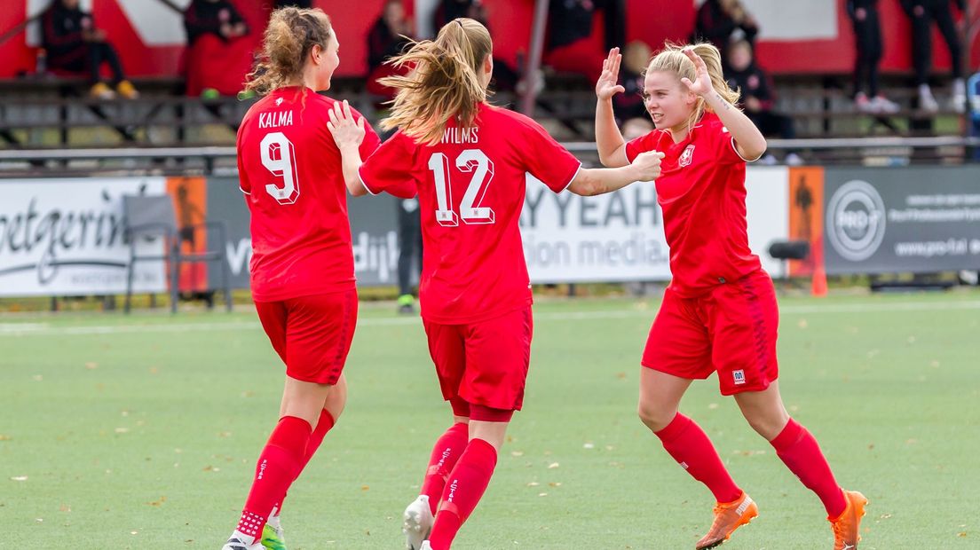 Vrouwen Twente winnen van Ajax