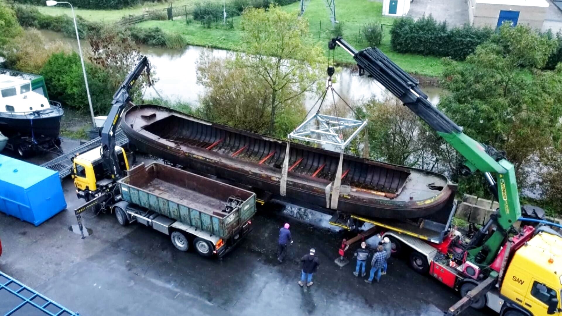 It skip wurdt nei Bakhuzen ferfierd