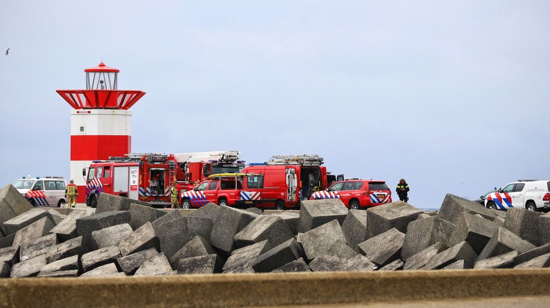 Hulpdiensten op het Noordelijk Havenhoofd