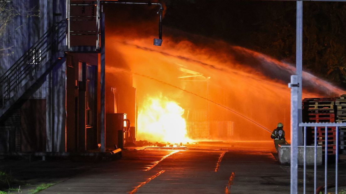 De brand in Heerenveen