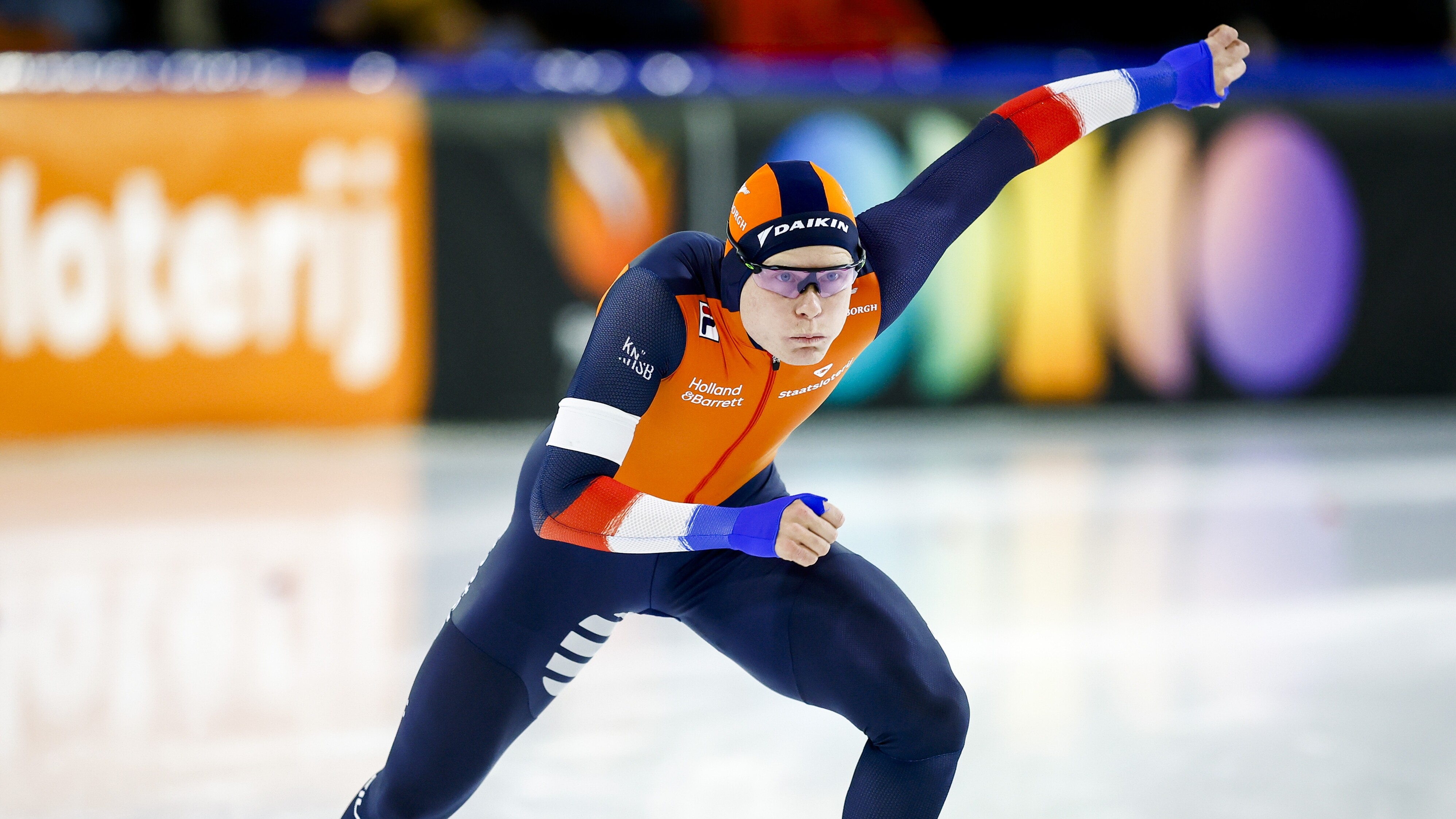 Tim Prins yn aksje by it EK sprint