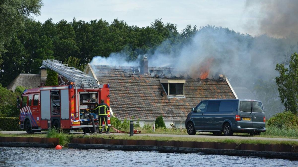 Asbest vrijgekomen bij woningbrand in Beerzerveld