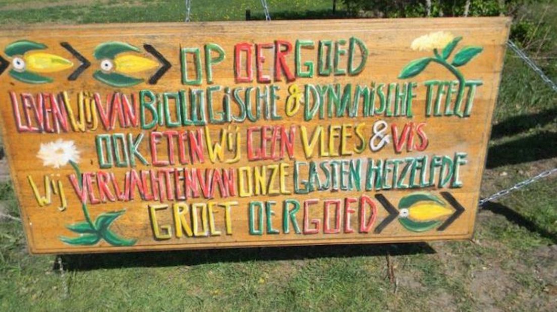 Het 'rasta-landgoed' Oergoed in de Ommer buurtschap Witharen