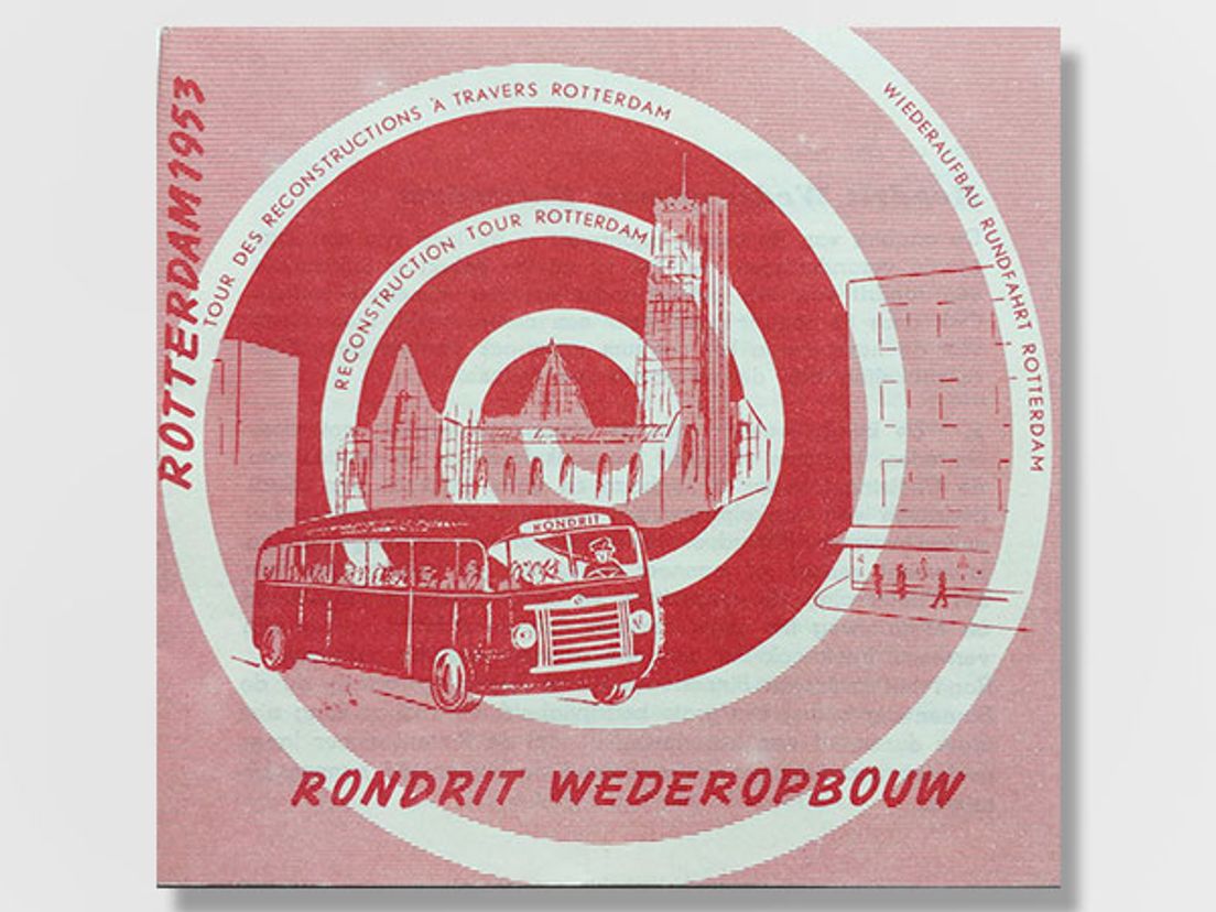 brochure wederopbouwrondrit  Afbeelding: Stadsarchief Rotterdam