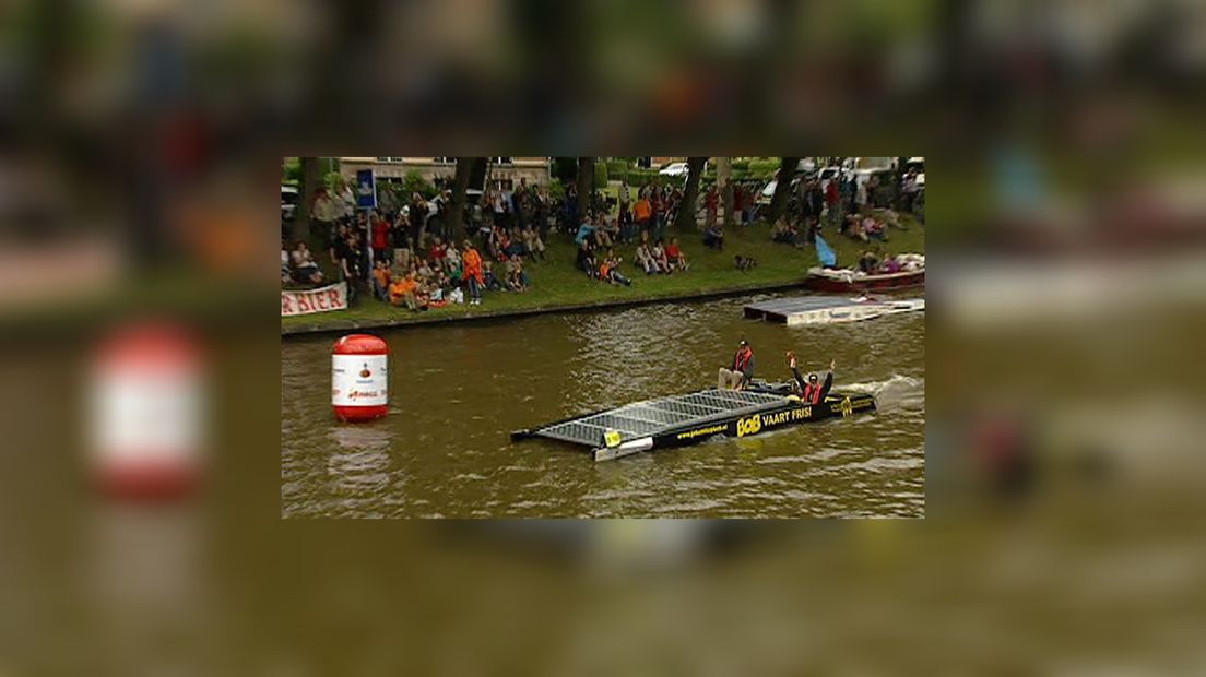 De finish fan it BOB-team