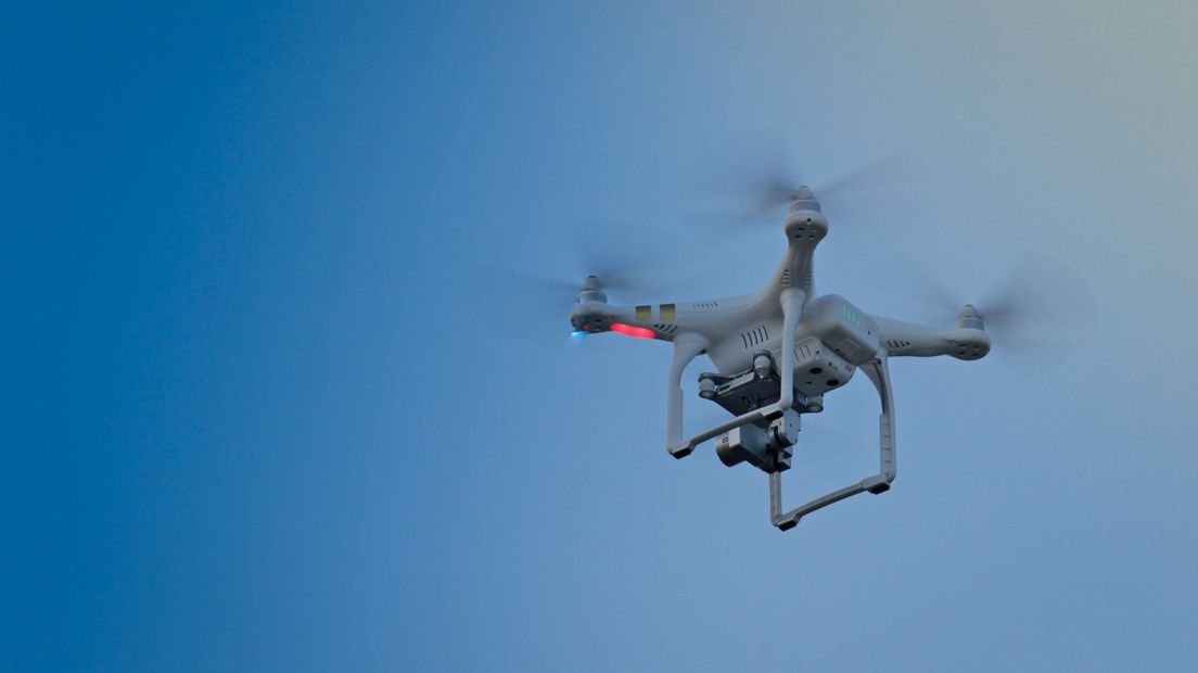 Drone Hub gaat vliegen op Groningen Airport Eelde (Rechten: Fred van Os / RTV Drenthe)