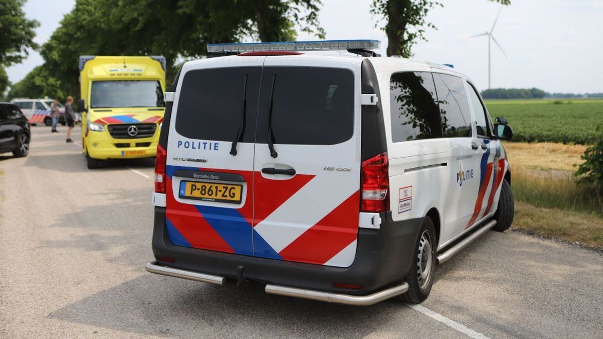 Motorrijder gaat onderuit in Gasselternijveenschemond en raakt zwaargewond