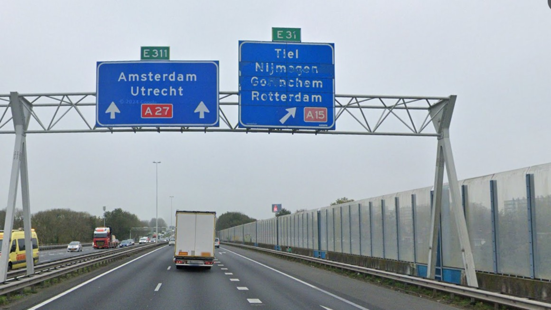 De A27 van Gorinchem naar knooppunt Everdingen is tot en met 17 juli dicht.