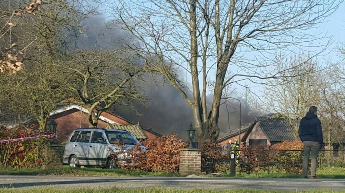 Uitslaande brand in Albergen
