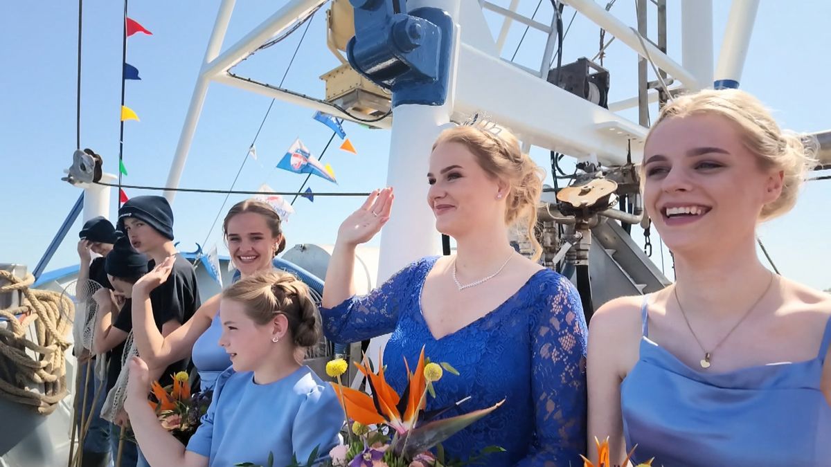Reiny Toxopeus (26) is de nieuwe Garnalenkoningin