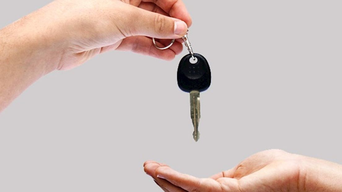 Dief 'vergeet' auto terug te brengen