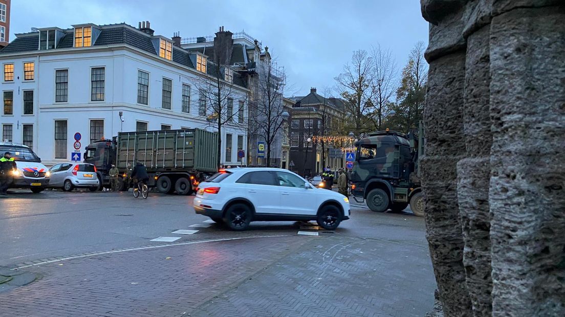 Den Haag is voorbereid op de komst van de protesterende boeren I Foto; Omroep West