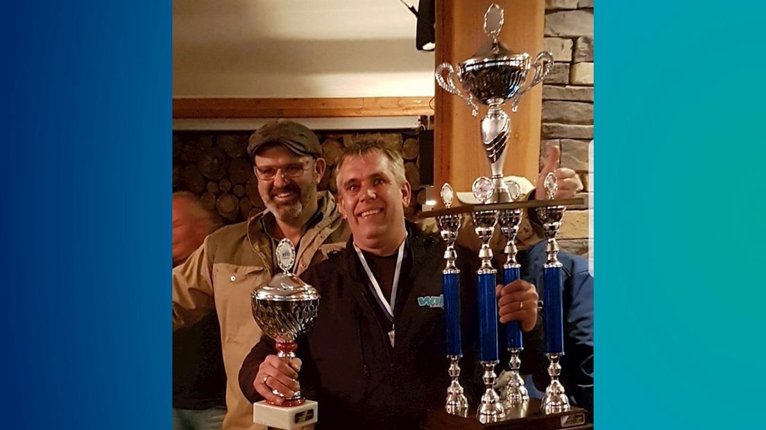 Benno Hengelman wint het NK Forelvissen in Reutum