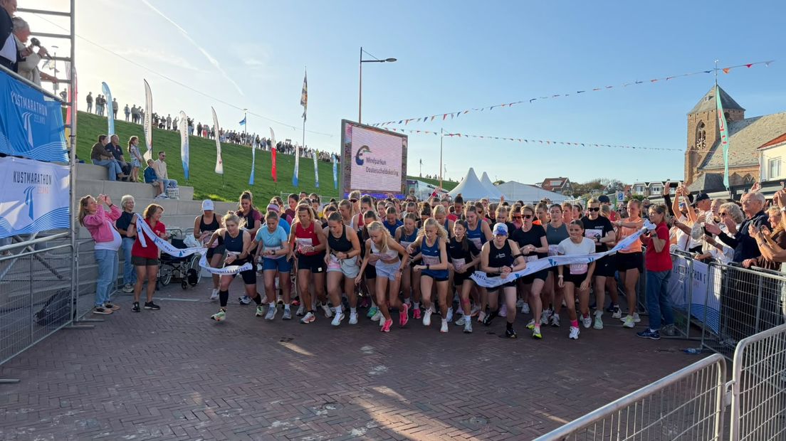 De start van de Ladiesrun