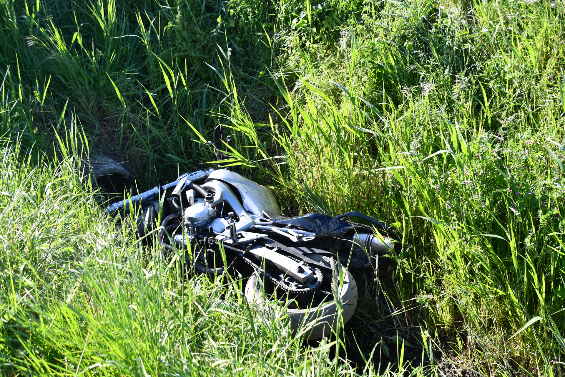 Motorrijder gewond bij ongeluk Vogelwaarde
