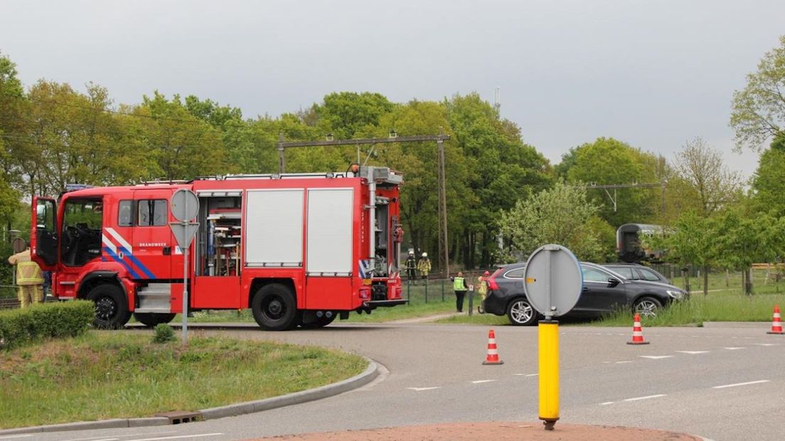 Aanrijding met persoon in Holten