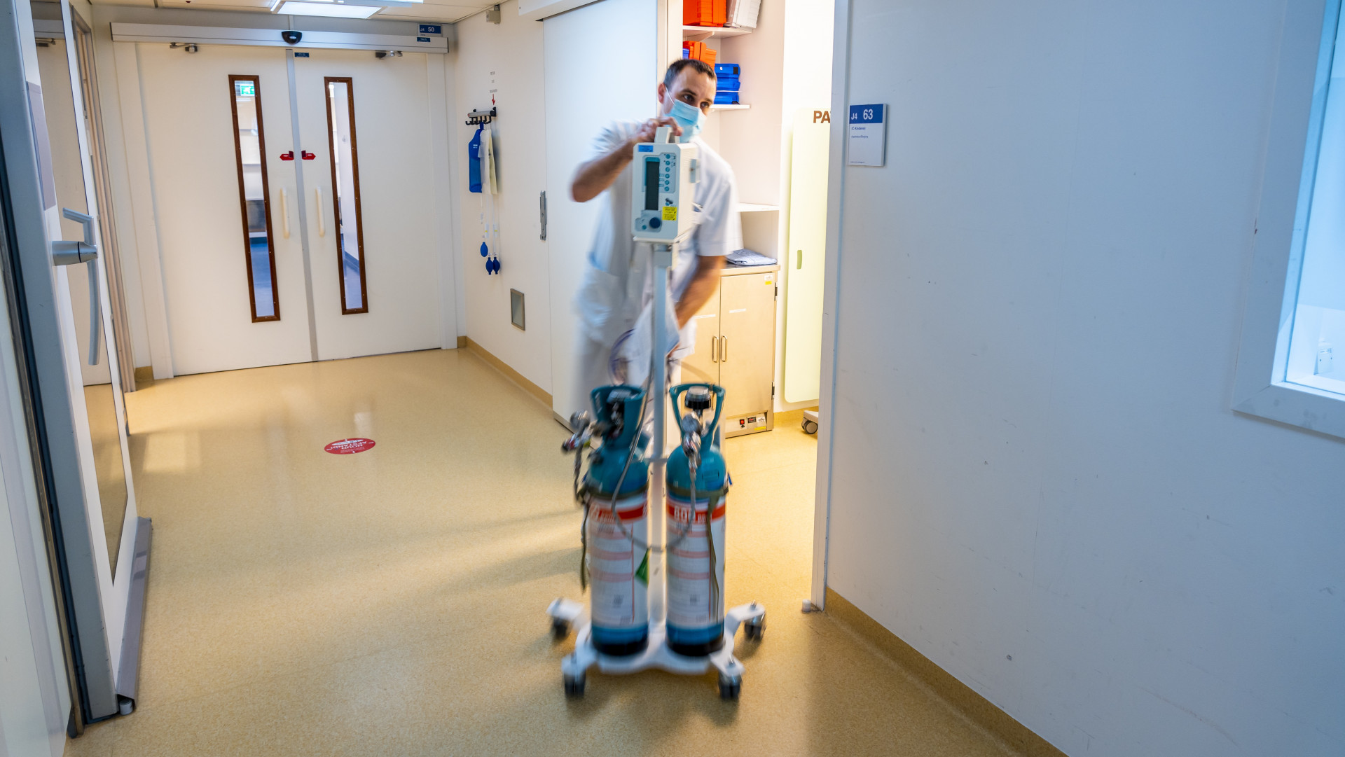 De kinderen krijgen zorg in het LUMC, foto ter illustratie