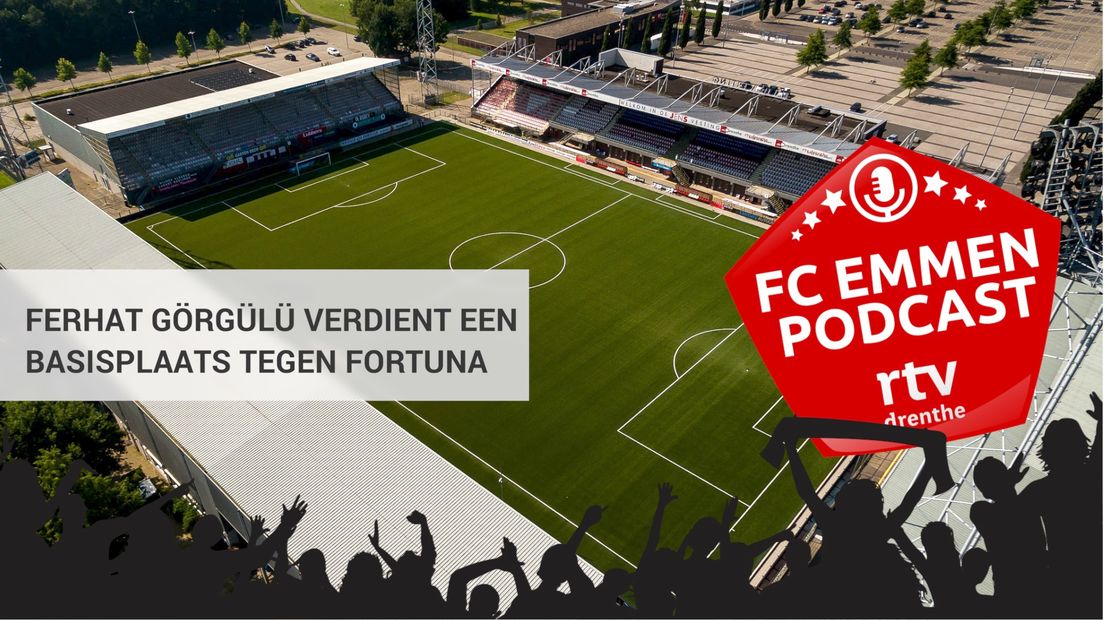 FC Emmen Podcast met Paul Weerman (Rechten: RTV Drenthe)