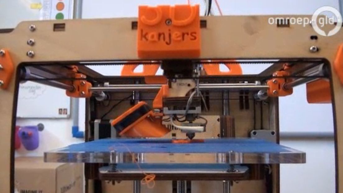 De Prinses Margrietschool in Spankeren is de eerste basisschool in Gelderland die een heel bijzondere printer krijgt: een heuse 3D-printer.