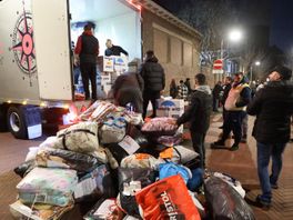 Stapels aan donaties voor slachtoffers aardbeving Turkije bij stichting in Transvaal