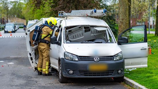 Explosie in bus • ongeval op A1.