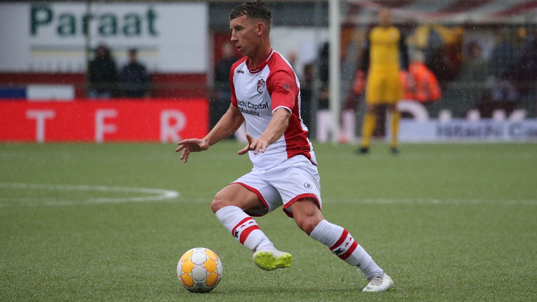 Glenn Bijl in het shirt van FC Emmen (Rechten: Gerrit Rijkens)