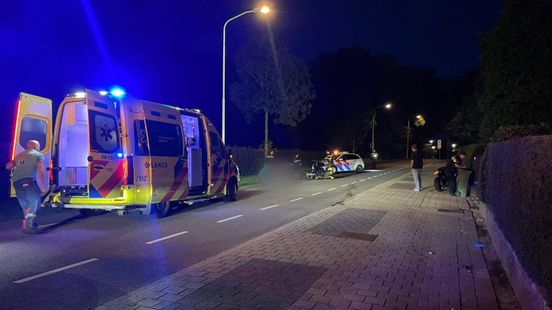 Motorrijder gewond bij eenzijdig ongeval in Ubbergen