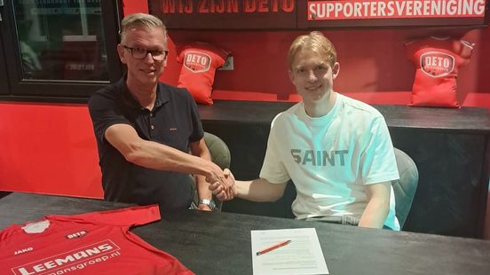 DETO legt centrale verdediger Van Limbeek jaar langer vast Home