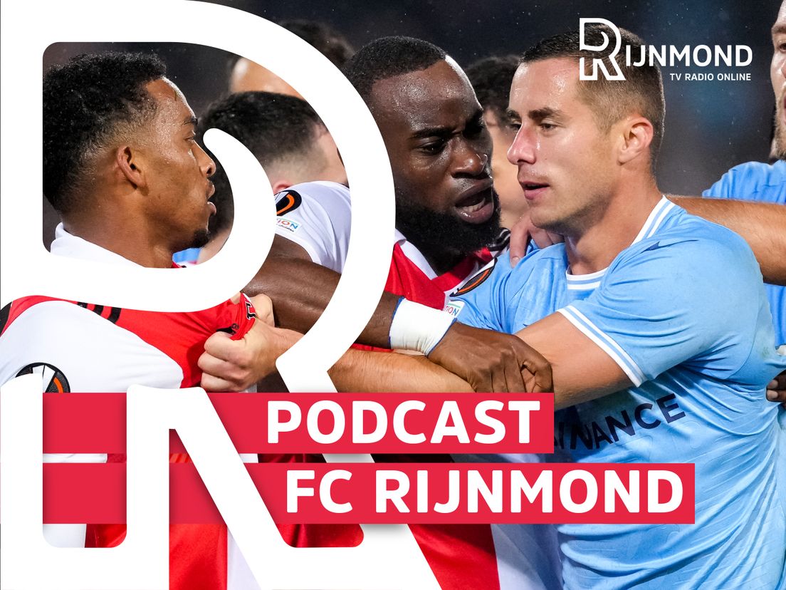 Een opstootje tijdens Feyenoord-Lazio vorig jaar