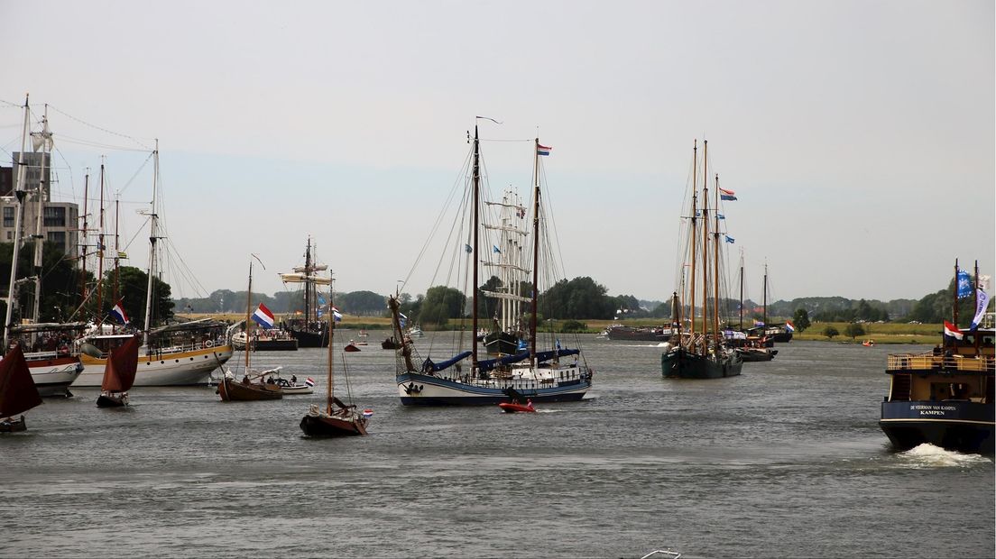 Nautische geschiedenis thema van Kampen