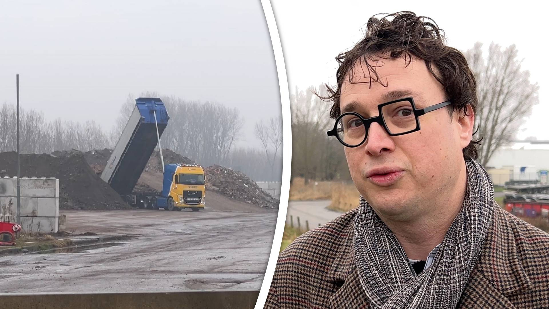 Martijn Brouns maakt zich zorgen om de plannen van de betonrecyclinginstallatie