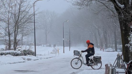 Lees terug: afgeschaald naar code geel, komende dagen komt er weer nieuwe laag naar Drenthe