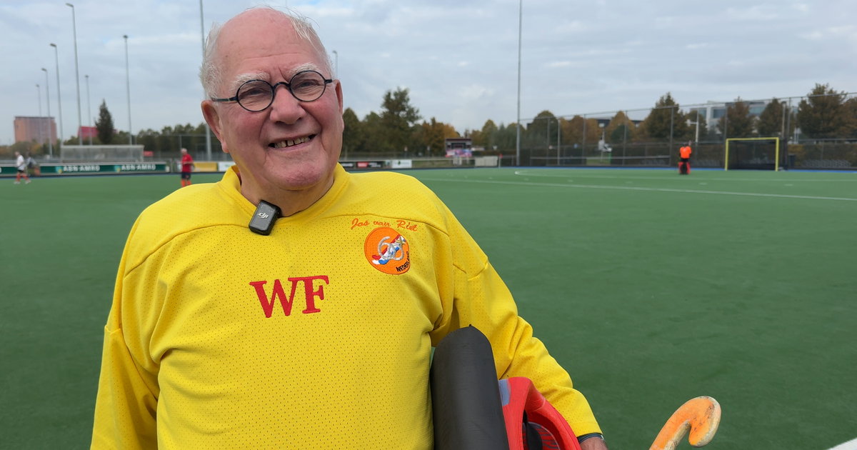 Jos (87) werd 'per ongeluk' wereldkampioen hockey