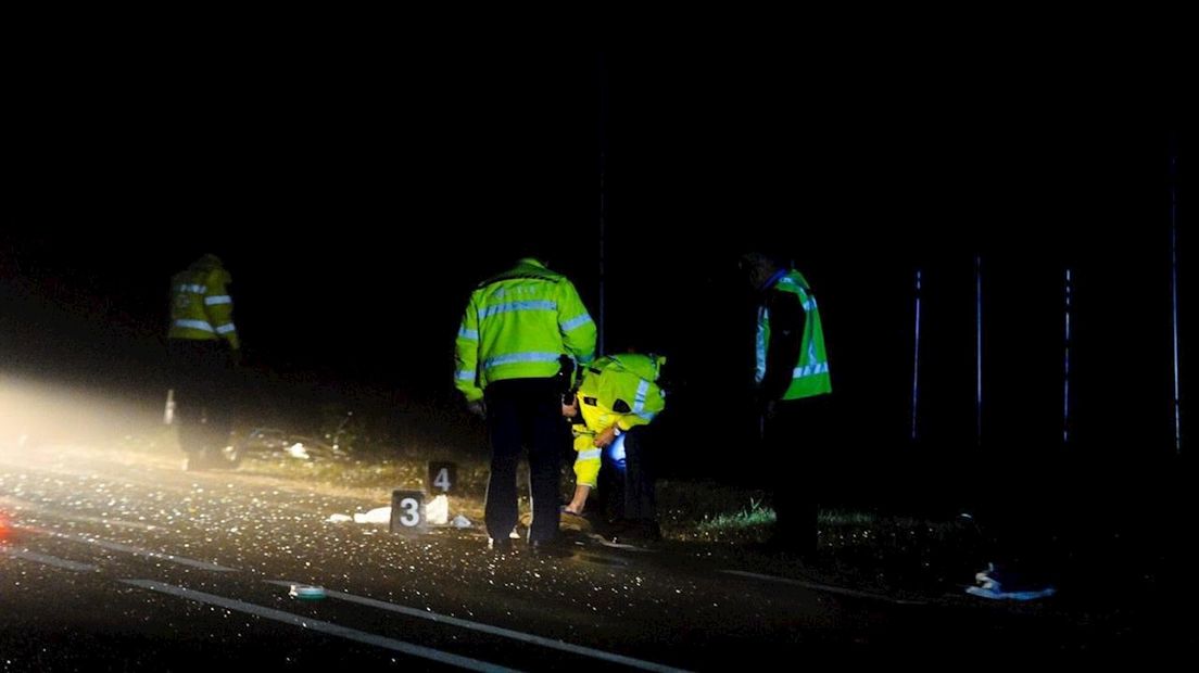 Ongeluk met fietser in Haaksbergen