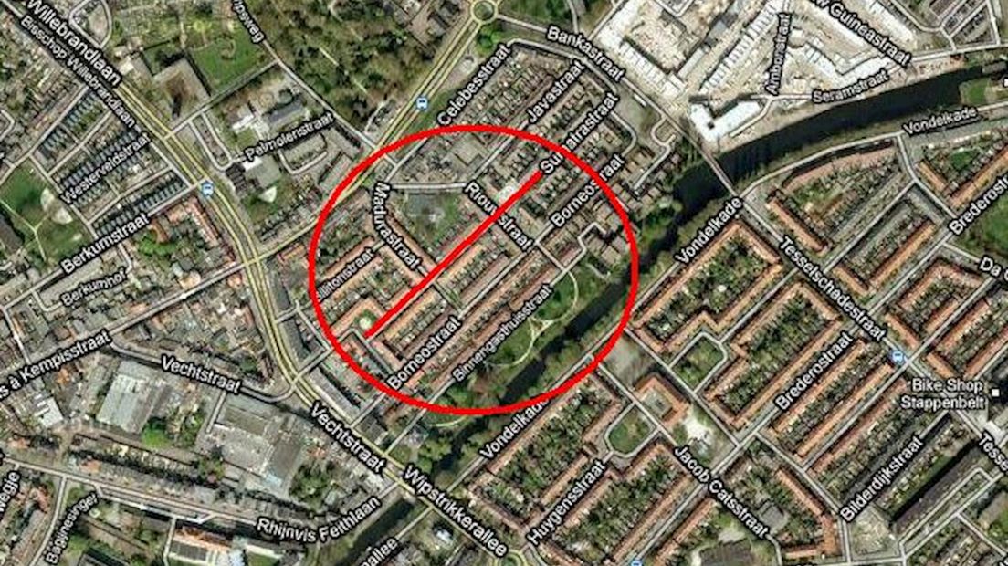 Omgeving Sumatrastraat