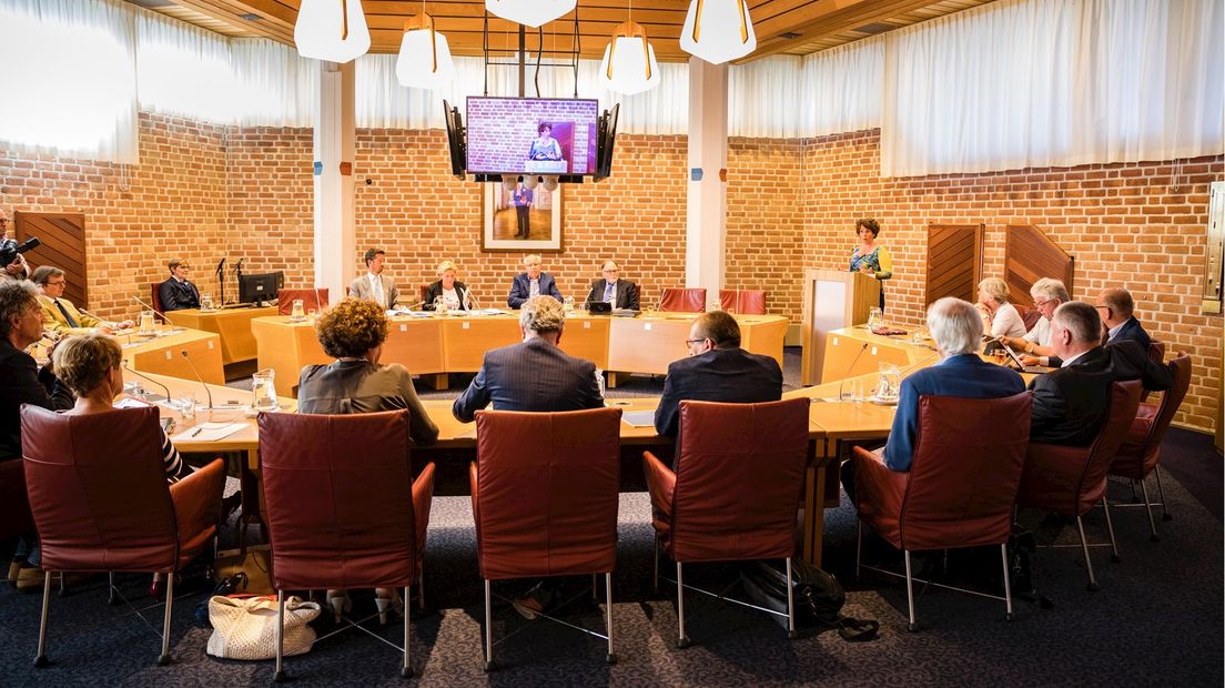 De gemeenteraad in Ommen