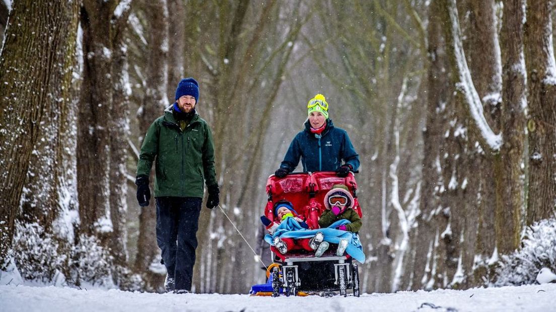 Verschillende weermodellen zeggen dat er sneeuw in aantocht is op de Veluwe.