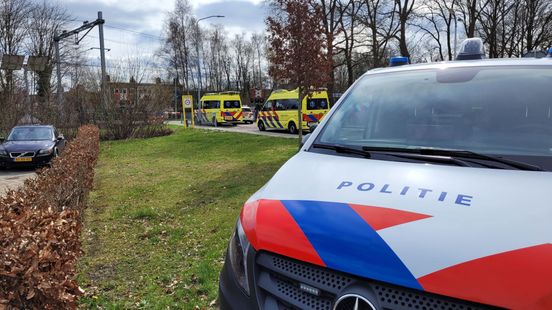 Treinen rijden weer na aanrijding. Treinen rijden weer na aanrijding.