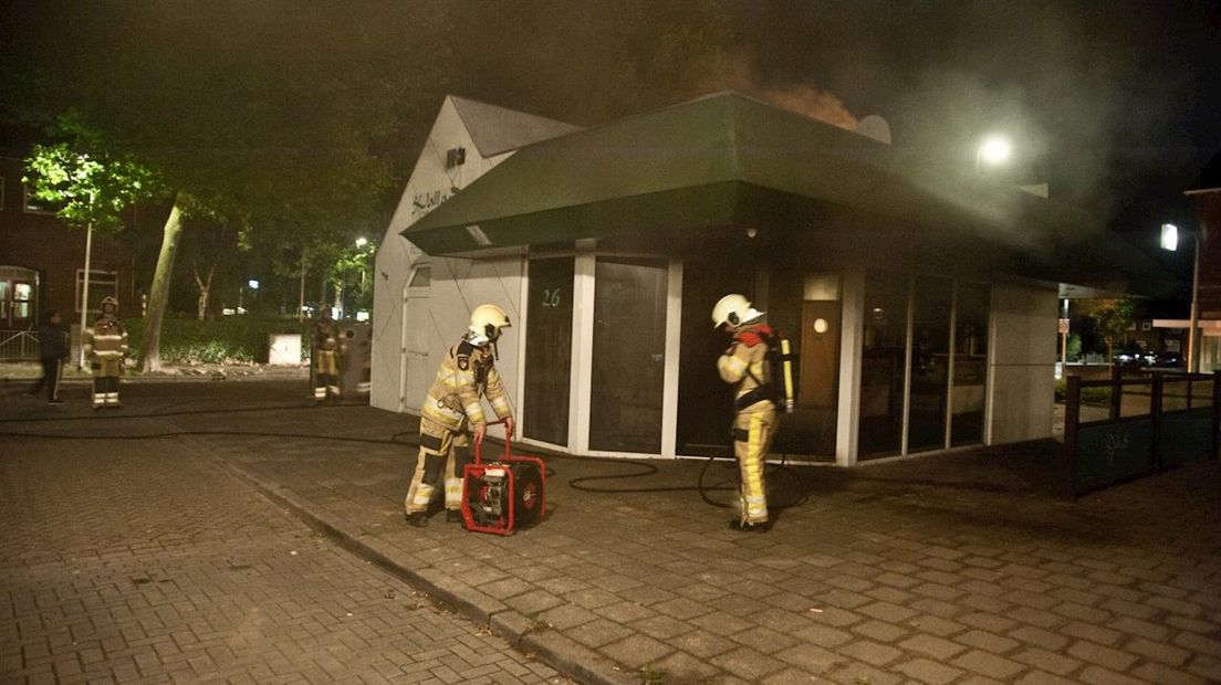 Brand in Turks eetcafé Dallas Deventer