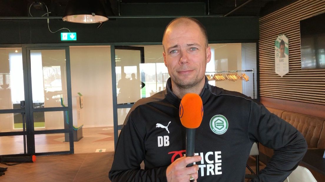 FC Groningen trainer Danny Buijs over de wedstrijd tegen Feyenoord