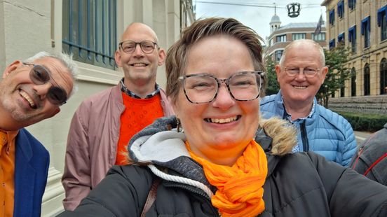 Treinstoring verpest Prinsjesdag voor Apeldoornse tweeling