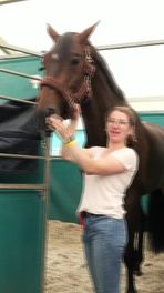 Henk (83) verzorgt de paarden